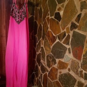 Karina Grimaldi Deco Beaded Maxi Dress!